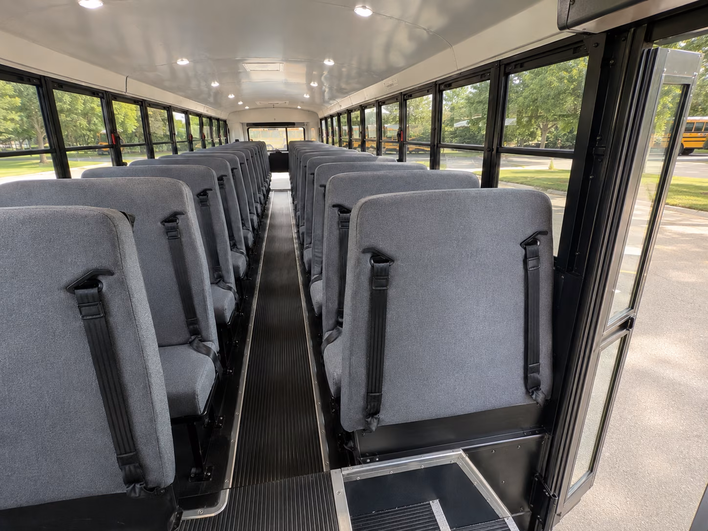 chico school bus inside