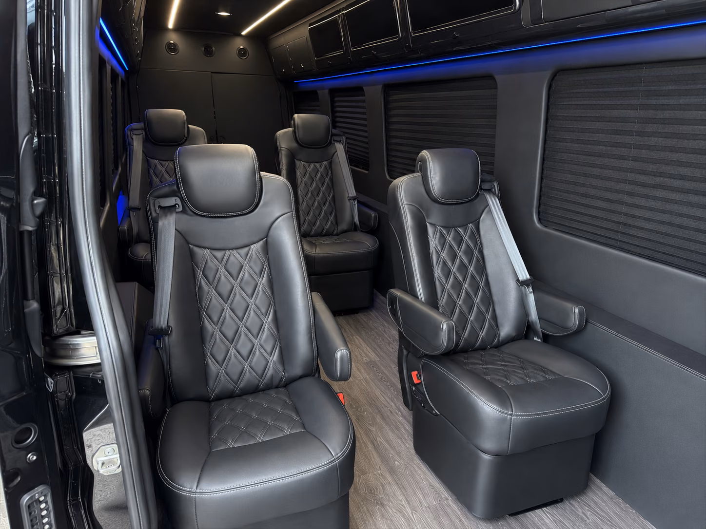 chico sprinter van with driver interior